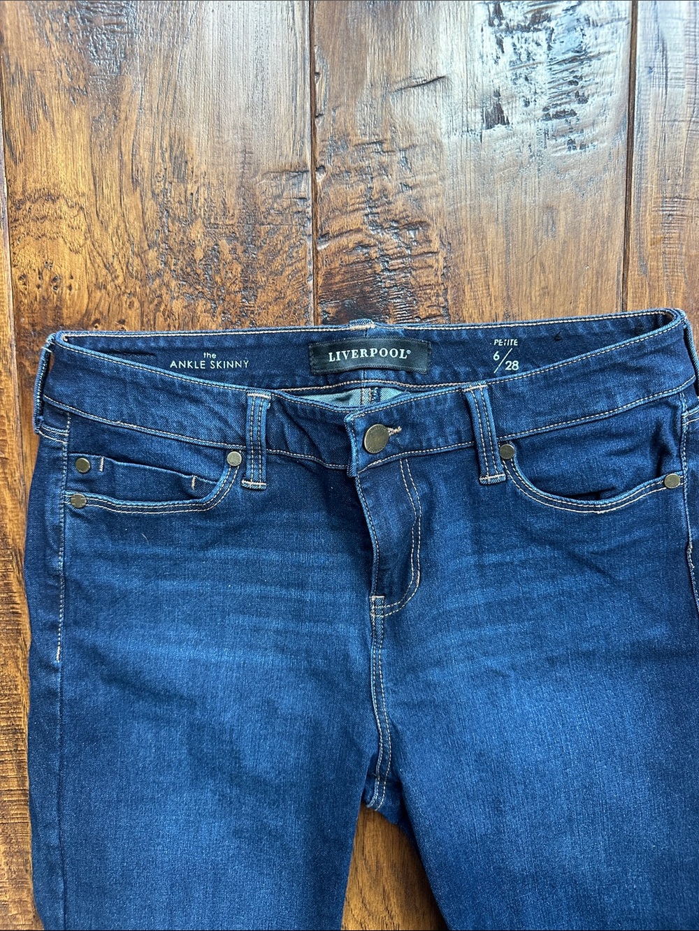 Liverpool The Ankle Skinny Jeans Size Petite 6 / 28 - Picture 3 of 7